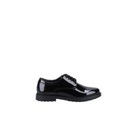 Hush Puppies Verity Shoe Girls Comfort Lace-Up Shoes School Shoes-Black