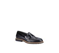 Hush Puppies Girls Verity Slip On School Uniform Shoe, Black, 8 UK