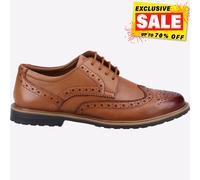 Hush Puppies Verity Brogue Women's Shoes in Tan - UK 3 / EU 36 / US 5
