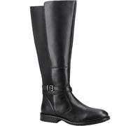 Hush Puppies Victoria Leather Womens Black Boots - Size UK 3