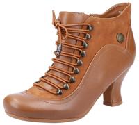 (Brown, 3 (Adults')) Hush Puppies Vivianna Leather Women's Tan Boots