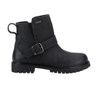 Hush Puppies Wakely Women's Black Leather Ankle Boots, Size: 4