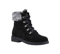 HUSH PUPPIES Water Resistant Wide Fit Florence Boots Black 3