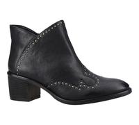 Hush Puppies Waverly Leather WoMens Black Boots - Size UK 6