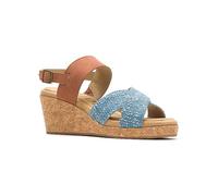 Hush Puppies Willow X Band Blue Sandals Blue