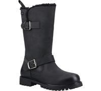 Hush Puppies Winnie Leather Women's Black Boots