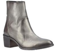 Hush Puppies Winona Leather Women's Pewter Boots - UK 3