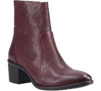Hush Puppies Winona Leather Women's Plum Boots - UK 7