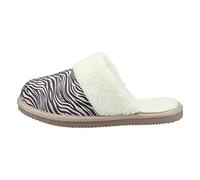 Hush Puppies Women's Arianna Slipper, Zebra, 3 UK