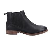 Hush Puppies Edith Women's Black & Brown Leather Chelsea Boots, Size: 5