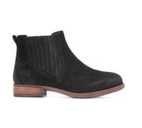 Hush Puppies Edith Ladies Black Ankle Boots, Size: 3