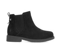 Hush Puppies Womens Boots Black Adults Ladies Wide Fit Leather Maddy SIZE