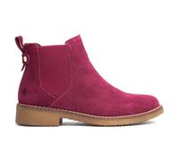 Hush Puppies Womens Boots Red Adults Ladies Ankle Bordeaux Leather Maddy SIZE