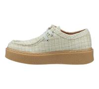 Hush Puppies Women's Bridie Textile Mocc Toe, Mint, 7 UK