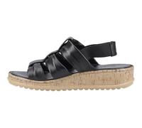 Hush Puppies Women's Eden Wide Fit, Black, 6 UK