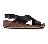 Hush Puppies Womens Elena Wedges Sandals Black