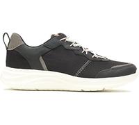 Hush Puppies Women's Sneaker Elevate Bungee Textile Black UK 7