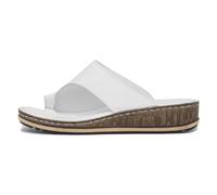 Hush Puppies Women's Elissa Toepost Sandal, White, 3 UK