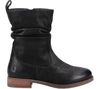 Hush Puppies Womens Boots Ankle Emilia Leather Zip black UK Size