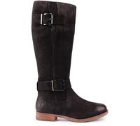 Hush Puppies Estelle Womens - Black Leather - Size UK 3