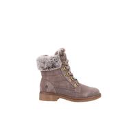Hush Puppies Women's Florence Mid Calf Boot, Taupe, 5 UK