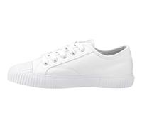 Hush Puppies Women's Freya Canvas Trainer, White, 7 UK