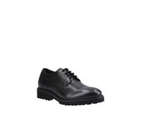 Hush Puppies Gabi Lace Up Leather Girls's Black Brogues - UK 4