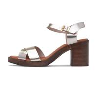 Hush Puppies Female Georgia Sandal, Gold, 7
