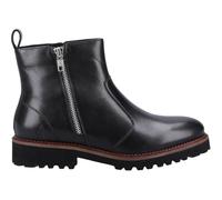 Hush Puppies Women's Grace Zip Ankle Boot, Black, 8 UK
