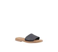 Hush Puppies Women's Hetty Wide Fit Slide in Black | Size: 4 Hush Puppies Black 4