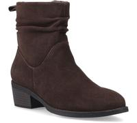HUSH PUPPIES Water Resistant Ruched Iris Ankle Boots Brown 7