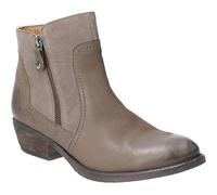 Hush Puppies Womens Isla Zip Up Leather Suede Ankle Boots - Brown - Size 3 (UK Shoe)