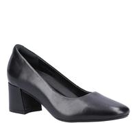 Hush Puppies Womens/Ladies Alicia Leather Court Shoes (Black) - Size UK 6