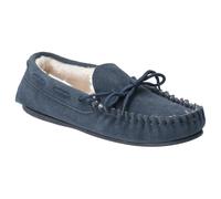 Hush Puppies Womens/Ladies Allie Slip On Leather Slipper (Navy) - Size UK 3