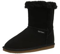Hush Puppies Womens/Ladies Ashleigh Suede Slipper Boots (5 UK) (Black)