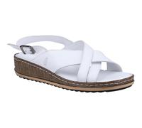 Hush Puppies Womens/Ladies Elena Leather Wedge Sandal FS7058