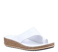 Hush Puppies Womens/Ladies Elissa Suede Sandals (White/Cream) - Size UK 5