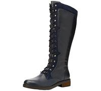 Hush Puppies Womens Rudy Zip Up Leather Lace Up Long Boots UK Size 4 (EU 37)