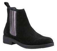 Hush Puppies Womens/Ladies Stella Leather Ankle Boots (Black) - Size UK 8