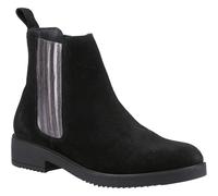 Hush Puppies Hush Puppies Womens/ladies Stella Leather Ankle Boots - Black, UK 3
