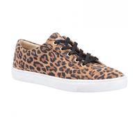 Hush Puppies Womens/Ladies Tessa Leopard Print Leather Train FS7683