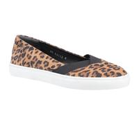 Hush Puppies Womens/Ladies Tiffany Leopard Print Suede Shoes FS7685