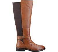 Hush Puppies Womens/Ladies Victoria Leather Long Boots (Tan) - Size UK 4