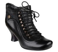 Hush Puppies Womens/Ladies Vivianna Lace Up Boots - Black - 8 UK - Black