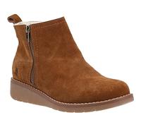 Womens Hush Puppies Libby Wedge Heel Casual Zip-Up Ankle Boots Sizes 4 to 8