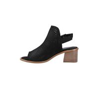 Hush Puppies Women's Louise Heeled Sandal, Black, 4 UK