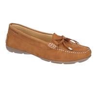 Hush Puppies Womens Maggie Toggle Slip On Flat Casual Shoes - Brown Leather - Size 7 (UK Shoe)