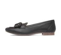 Hush Puppies Ladies Marissa Tassel Loafer, Black, 4
