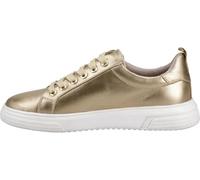 Hush Puppies Martha Leather Women's Gold Trainers UK 5