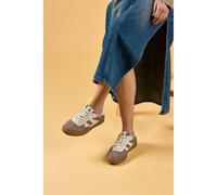 Hush Puppies Maura Textile Textile Women's Cheetah Trainers - UK 8 Tan